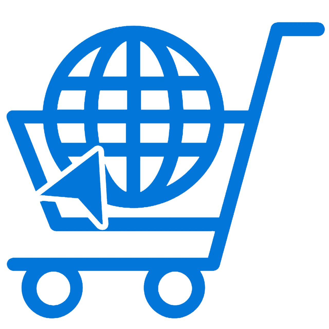 ايقونة تصميم وانشاء متجر الكتروني